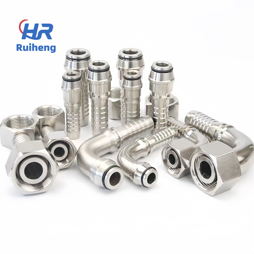 Npt/ Jic/ Sae/ Bsp/ Metric Hydraulic Hose Adapter High Pressure Rubber Hose Assembly Hydraulic Hose And Fitting