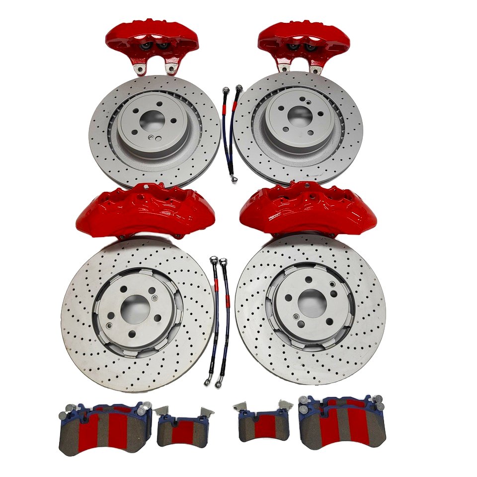 Refit High Performance Big Brake Kit AMG6 Calipers Kit 6 Pistons 360-390mm Brakes Disc for Dongfeng Ruiqi7 toyota Kia nissan