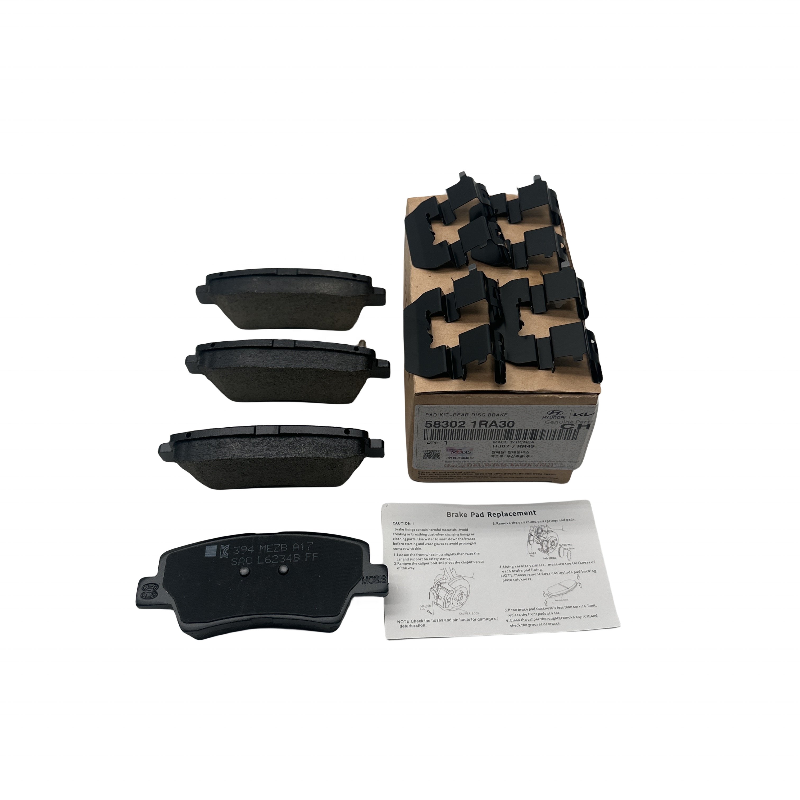 58101-1RA30 Is Suitable for Korean Hyundai Kia High-quality Brake Pads 581011RA30