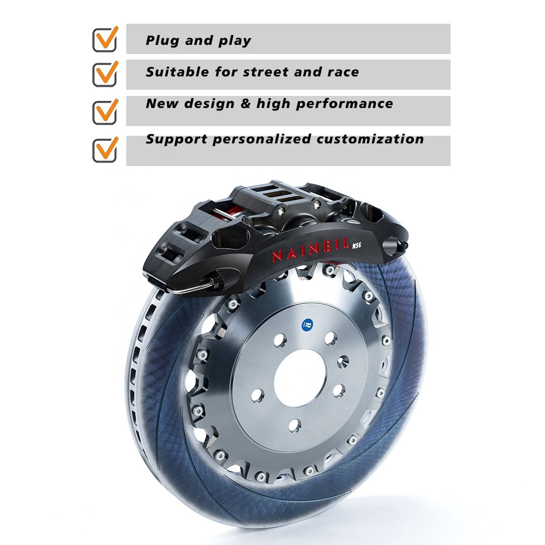High Performance Naineil Brake Racing 6 Pot Brake Caliper Big Brake Kit for bmw E36 E46 335i E90 E92 M3 F30