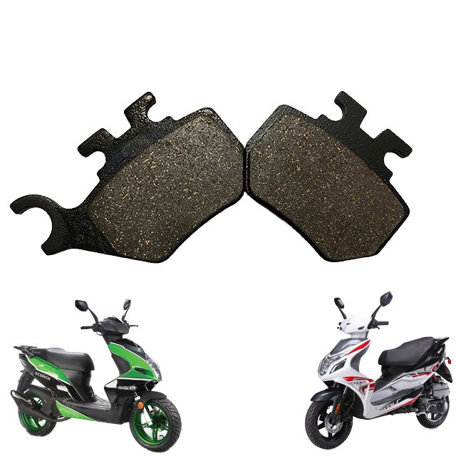 High Quality Factory Custom Semi-Metallic Ceramic Copper Based Brake Pads for Chinese Scooters New Condition Motorcycle