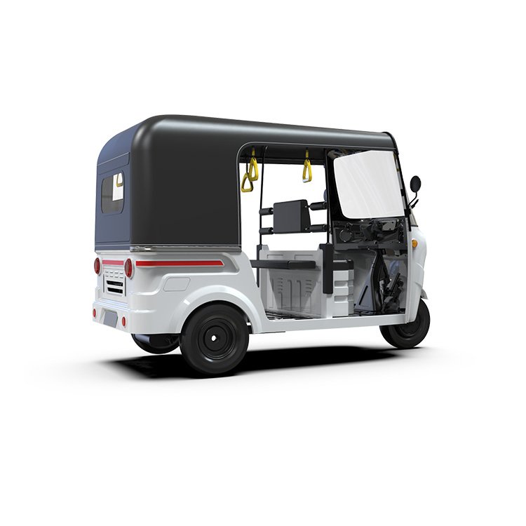Motorized Auto Rickshaw Large Space 6 Passengers Tricycle Passenger Moto Taxi for Adults