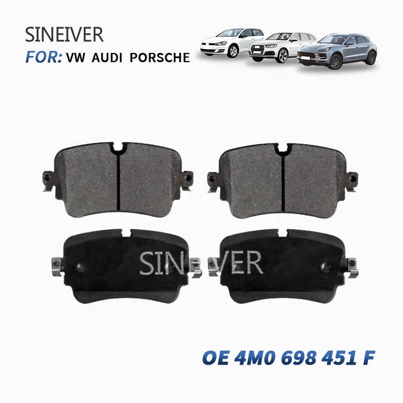 SINEIVER for Audi Q7 2015- 4M0698451F 4M0 698 451 F Car Parts Rear Brake Pads