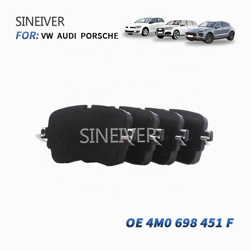 SINEIVER for Audi Q7 2015- 4M0698451F 4M0 698 451 F Car Parts Rear Brake Pads
