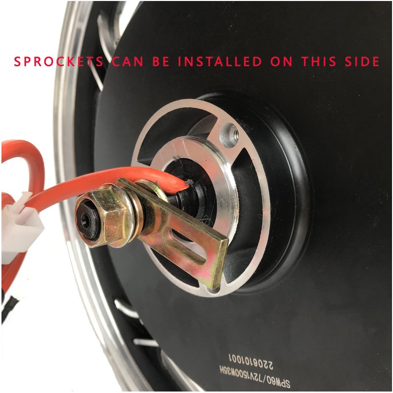 Hot Sale Motorcycle Electrical System 17inch 2000W3000W Wheel Hub Motor Kit