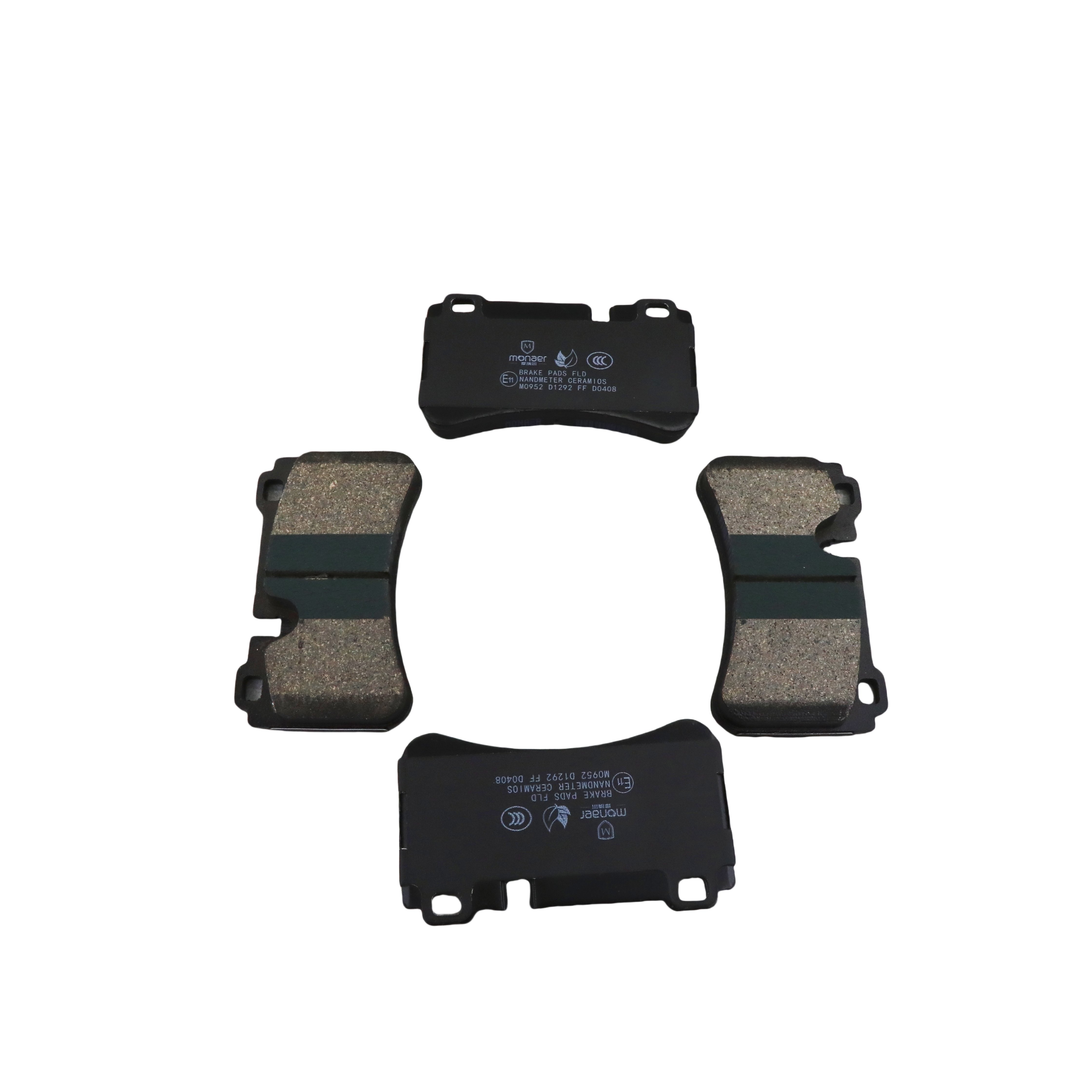 0044208520 0054202220 Monaer Brake Pads D1373 Ceramic Front Disc Brake Pad for Mercedes Benz