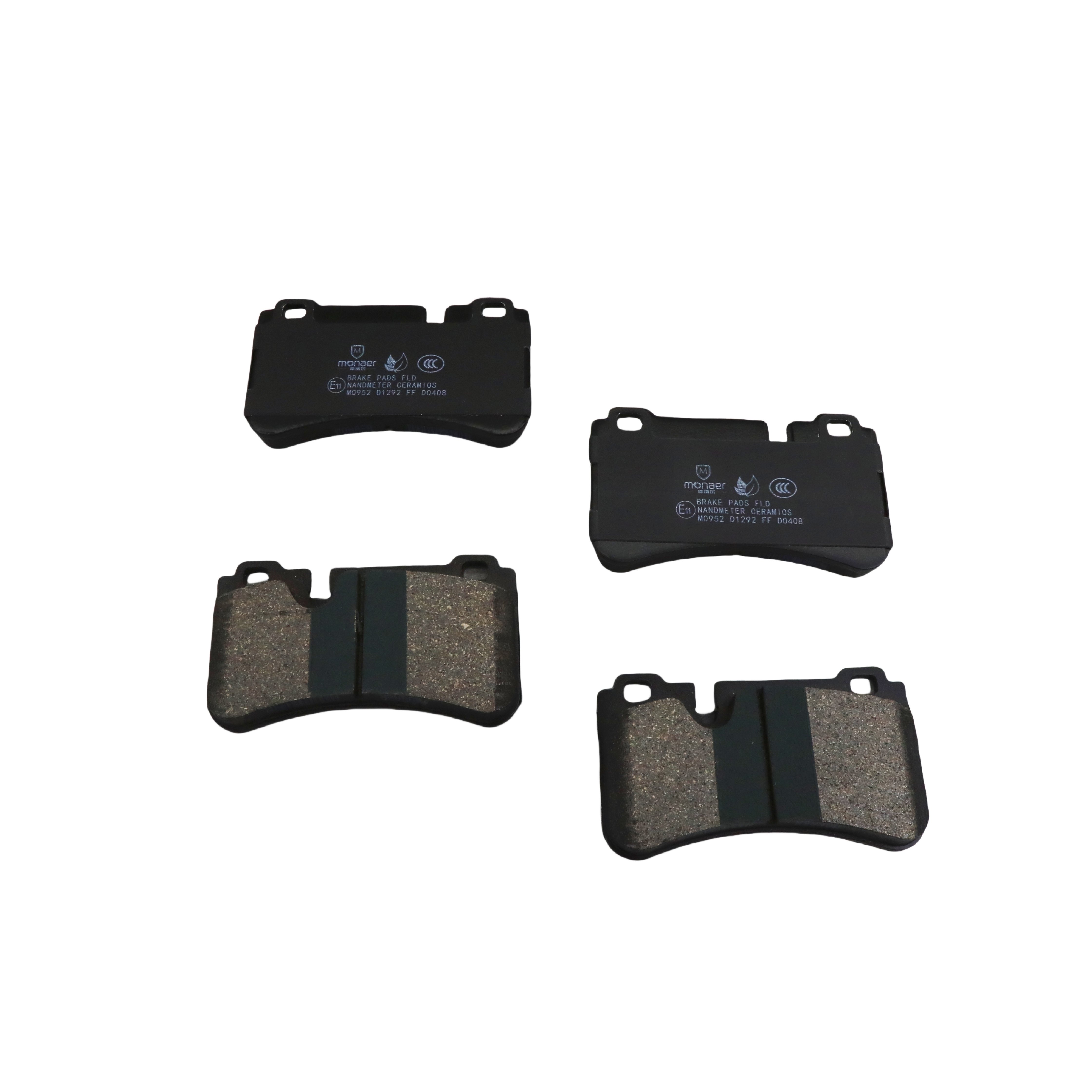 0044208520 0054202220 Monaer Brake Pads D1373 Ceramic Front Disc Brake Pad for Mercedes Benz