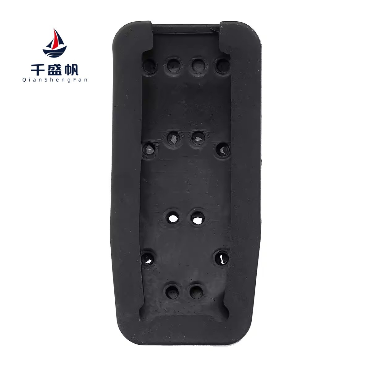 QSF at Auto Pedal Aluminium Alloy Accelerator Car Pad Rubber Brake Foot Pedal Pad for Tesla Model 3