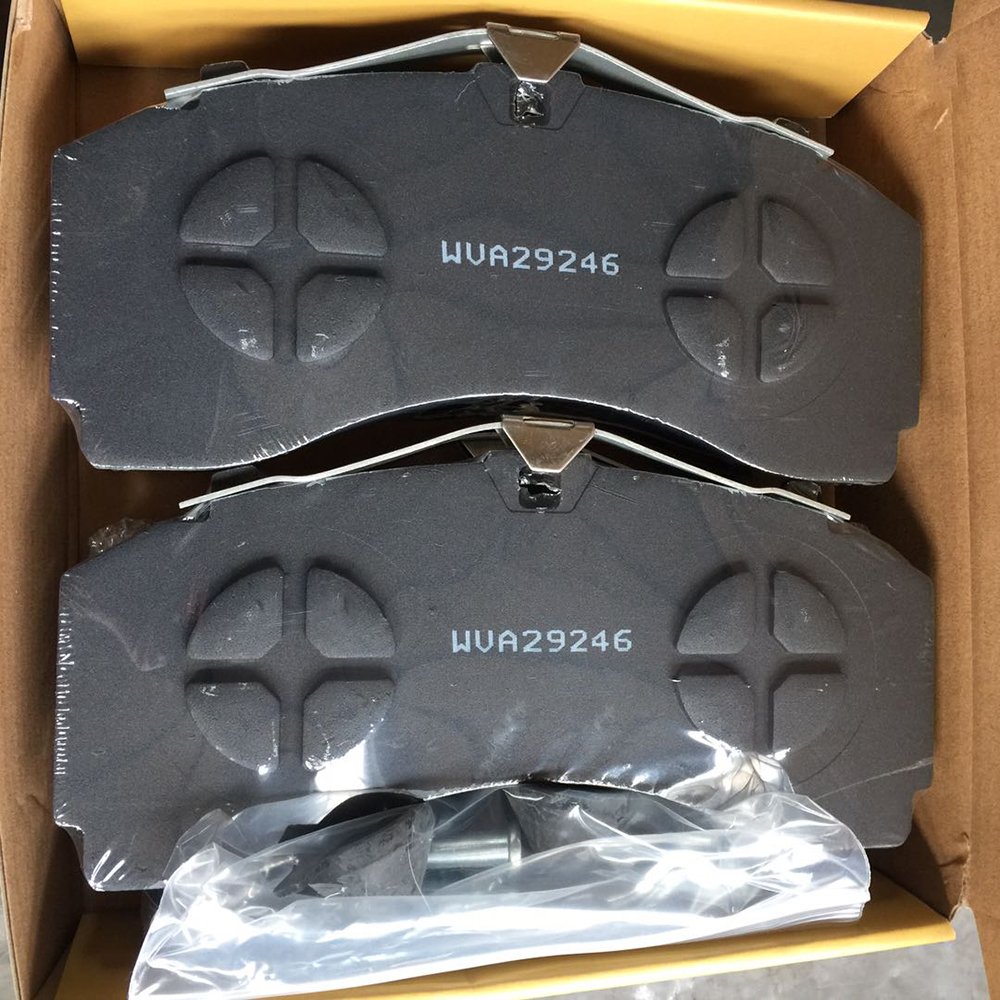 Set for Mercedes Benz Actros Truck Front Brake Pads WVA29246 9604200320 Truck Brake Pad