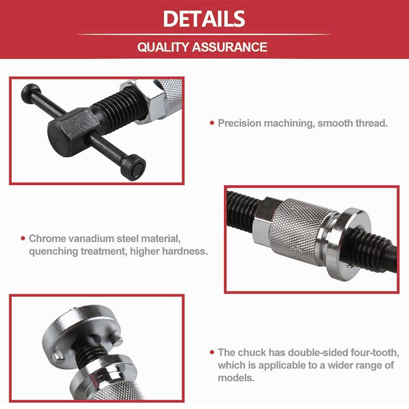 Universal Brake Caliper Piston Rewind Separator Wind Back Hand Tool Set Brake Caliper Repair Kit