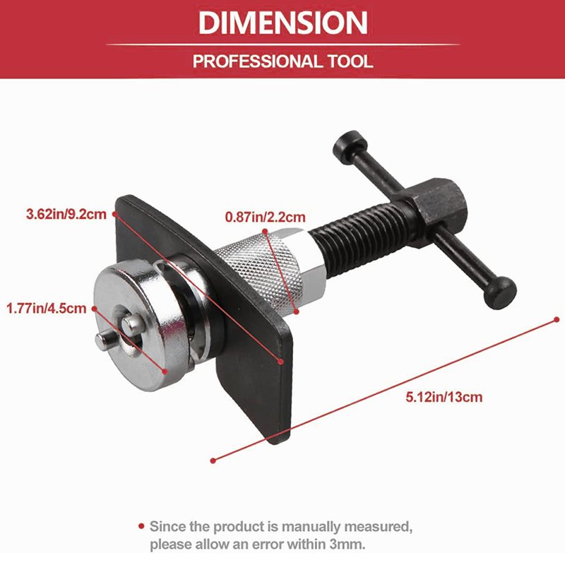 Universal Brake Caliper Piston Rewind Separator Wind Back Hand Tool Set Brake Caliper Repair Kit