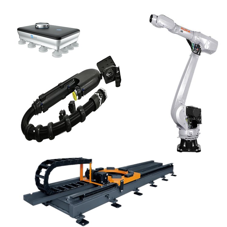 KUKA Robot KR 180 R3200 PA Robotic Arm Picking Brake Drum CNC Welding Machine Palletizing Robot