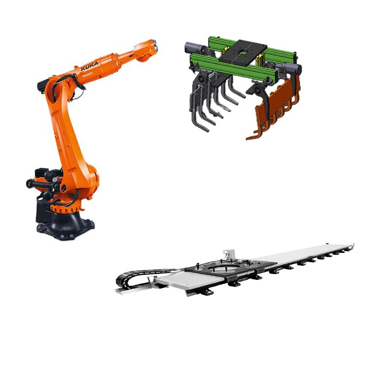 KUKA Robot KR 180 R3200 PA Robotic Arm Picking Brake Drum CNC Welding Machine Palletizing Robot