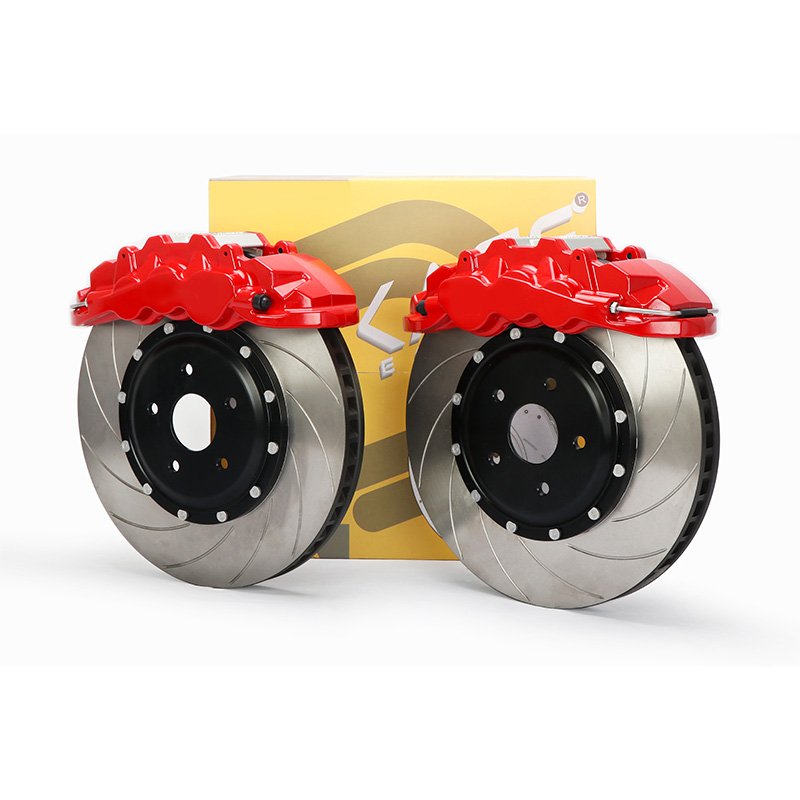 Top Quality 6 Pistons Big Brake Kits 8520 Brake Caliper Disc Rotors Slot Line Pads for bmw M3 M4 M5