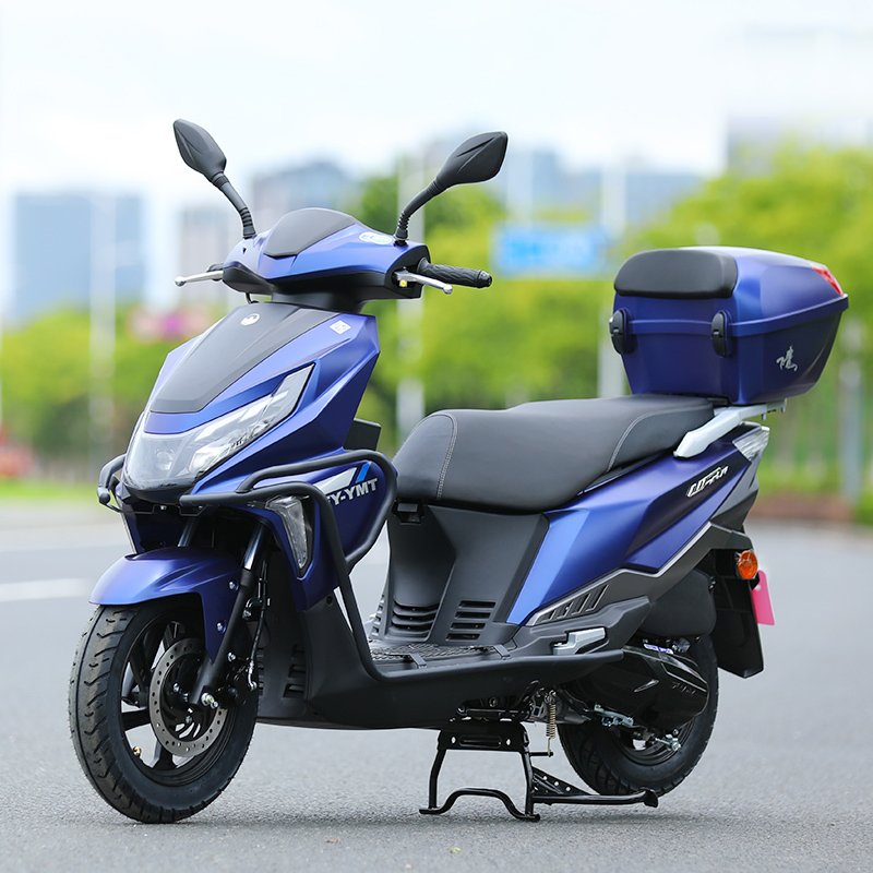 EPA DOT Certified 150CC/200CC Gas Scooter New Design EFI System Air Cooled Tank MP3 Speaker Disc Comfortable Gas Motorcycle