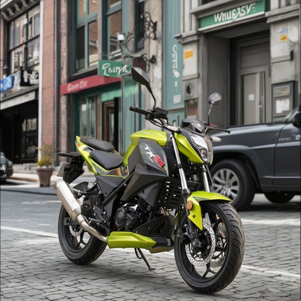 Popular 250CC Gasoline Sport Racing Motorcycle with 250CC Displacement Disc Brake F/R Direct From Chinese Factory