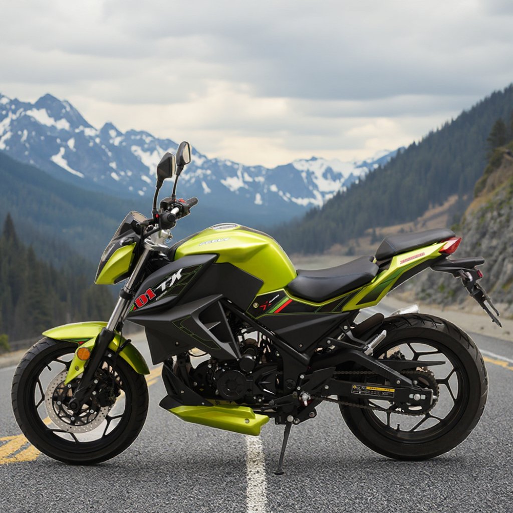 Popular 250CC Gasoline Sport Racing Motorcycle with 250CC Displacement Disc Brake F/R Direct From Chinese Factory