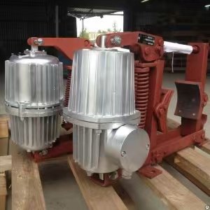 TE Series High TE-30 TE- 50 Electric Hydraulic Thruster Drum Brakes Tower Cranes for Russian TKG Brake Frame