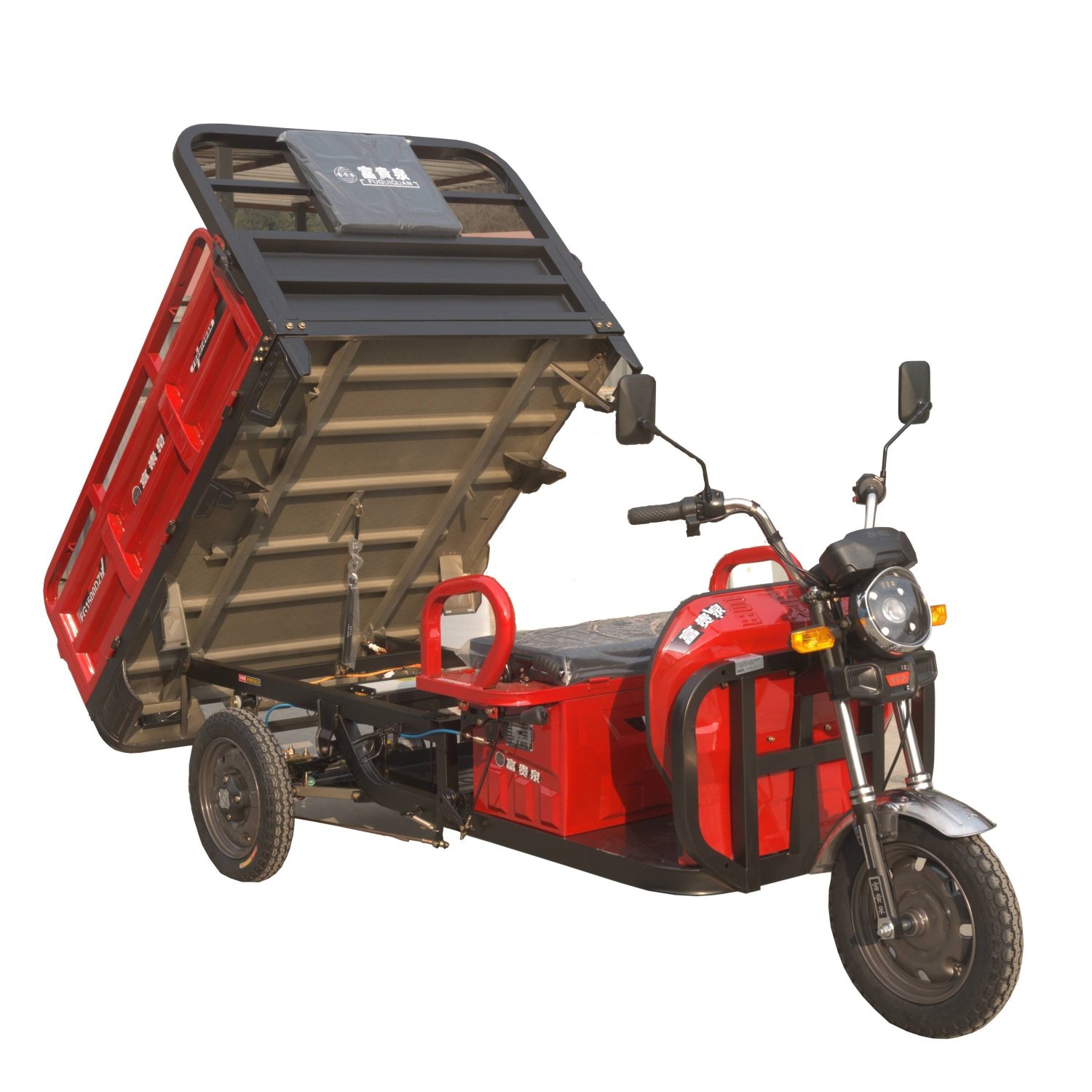 1000W Cheap Hot Selling Two-Seater Electric Scooter Gasoline Adult Electric Tricycle for Heavy Load Cargo