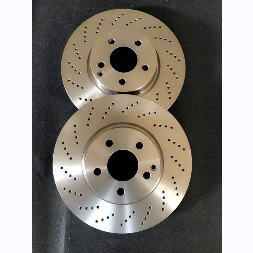 High Quality Drilled 42431-12210 YH1355 0986479087 DF4335 Car Brake Disc for Toyota Corolla Disc Brake Rotor