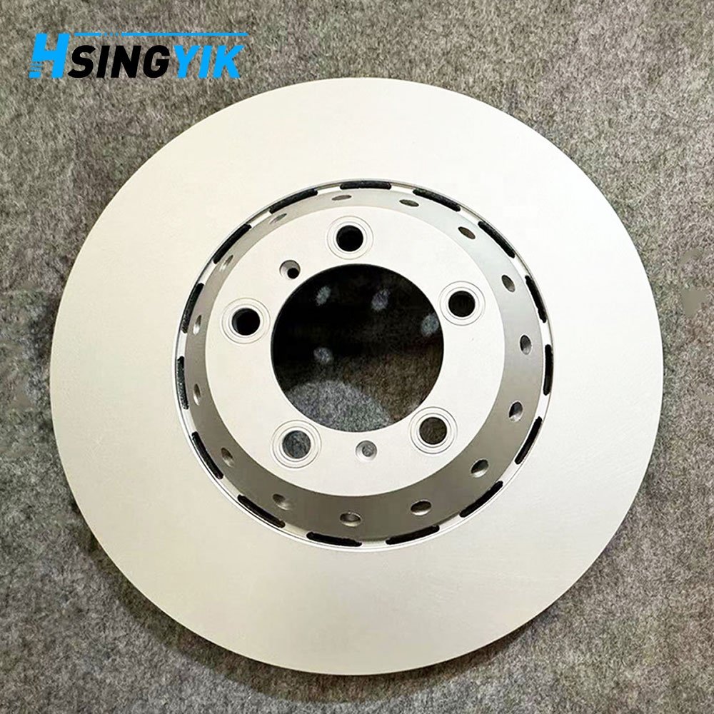 Hsingyik Front Brake Disc for Porsche 9YA Cayenne 390MM X 38MM 9Y0615301AB 9Y0615302AB 9Y0615301B 9Y0615302B