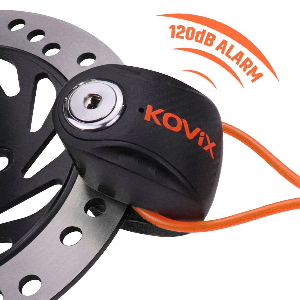 Anti-theft Security Alarm Disc Brake Lock Push-down Locking Mechanism Waterproof Bike Locks Motorcycle Disc Brake Lock
