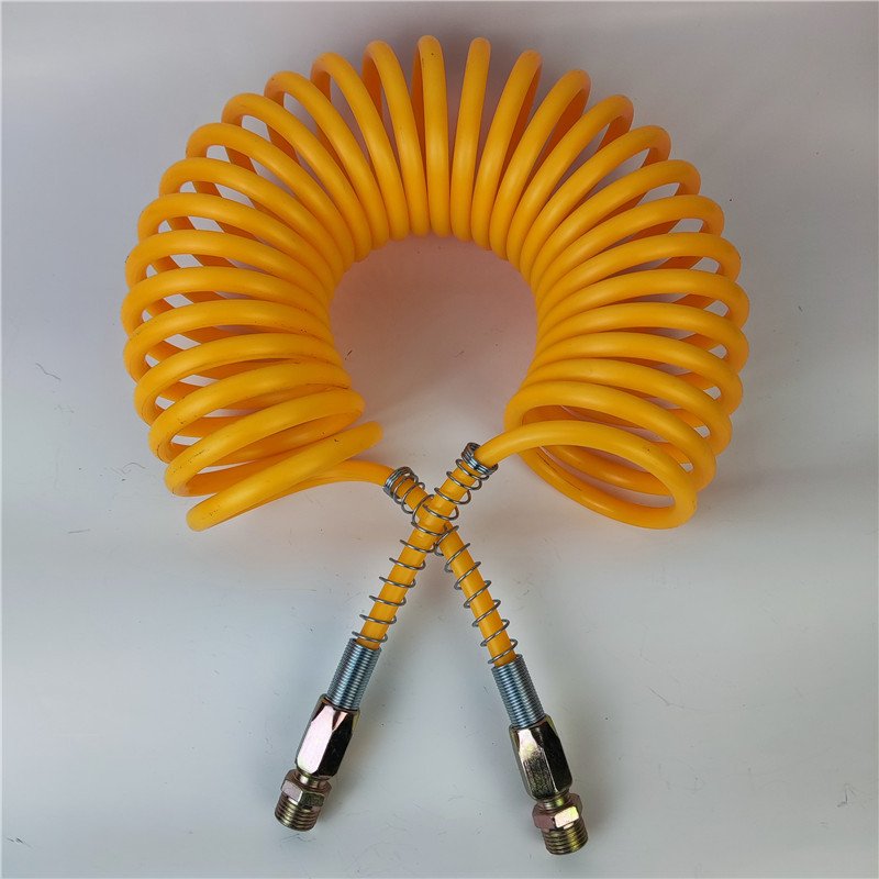 Auto Trailer Pneumatic Air Brake Coil Pa Pu Nylon Tube Spiral Hose Truck Air Hose