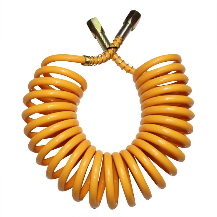 Auto Trailer Pneumatic Air Brake Coil Pa Pu Nylon Tube Spiral Hose Truck Air Hose