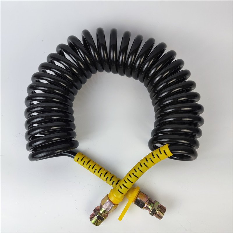 Auto Trailer Pneumatic Air Brake Coil Pa Pu Nylon Tube Spiral Hose Truck Air Hose