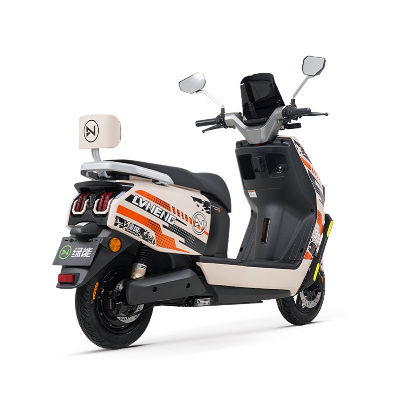 LVNENG Factory Manufactured Haofeng Self-designed Scooter Adult Fashion Electric Moped Motorcycle with App Bluetooth EEC COC