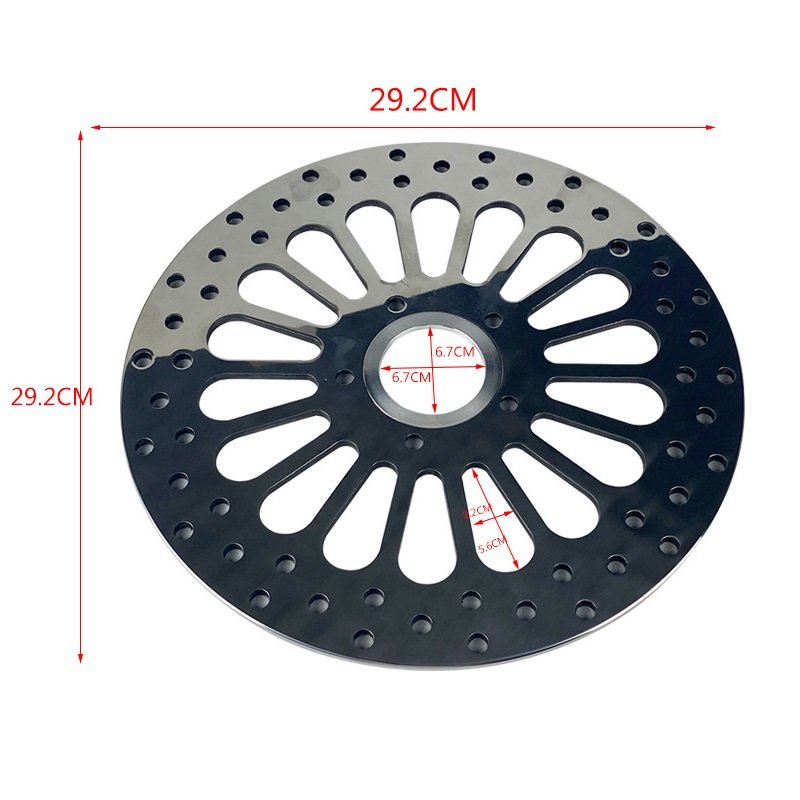 Motorcycle Accessories Front and Rear Brake Discs Large Displacement Fit for Harley