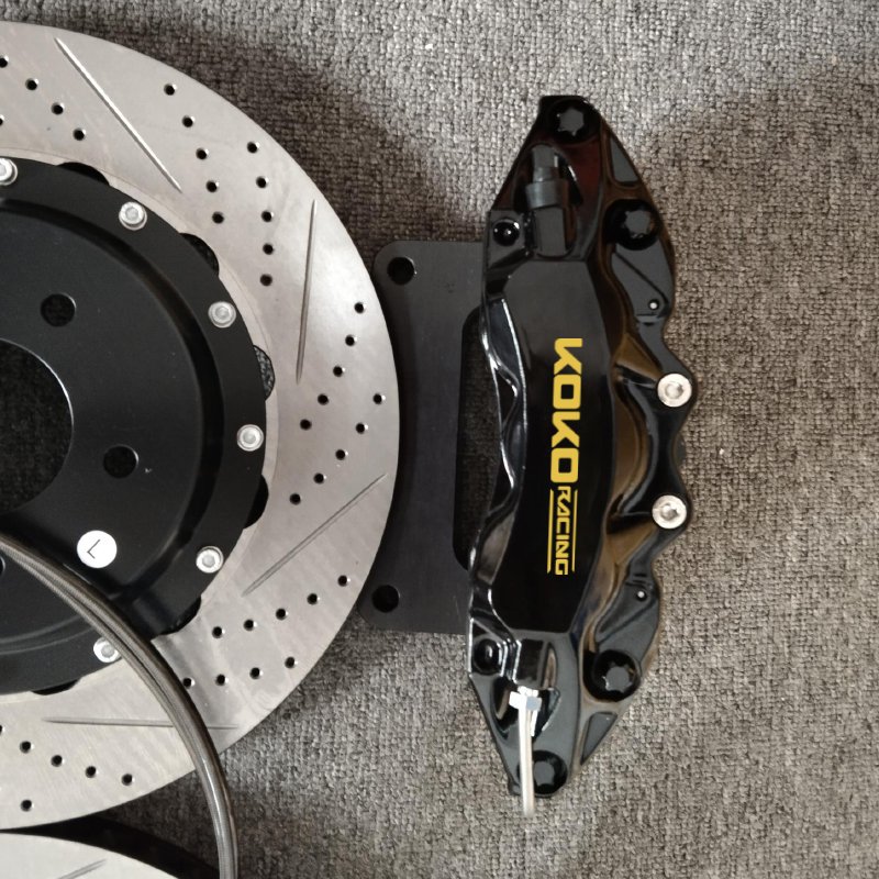 Auto Brake Caliper 9040 6 Pot Brake Disc Rotors Pads Line for Mercedes - Benz W220 W221 W204 W205