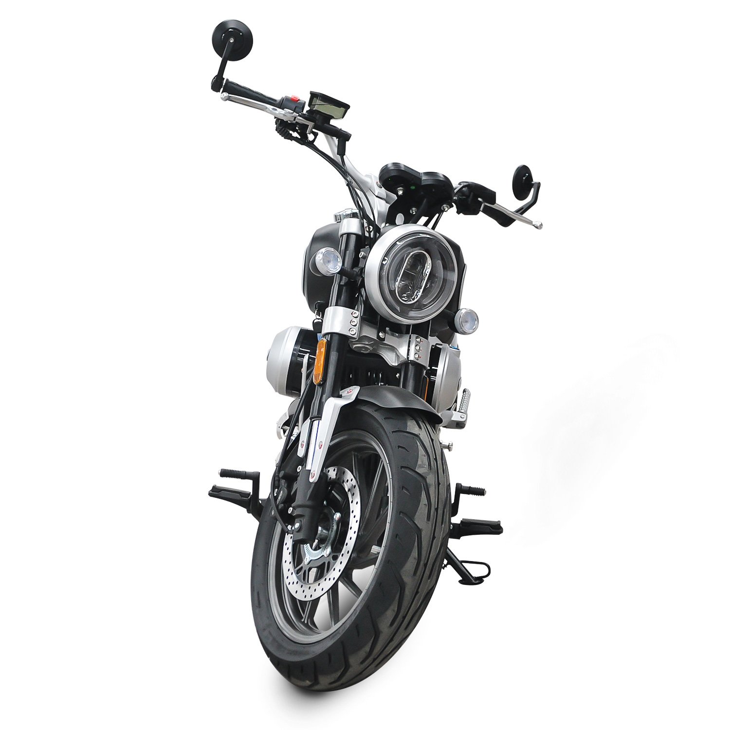 High Speed Engine Gasoline Motorcycle Factory V TYPE DOUBLE Cylinder,4 Stroke, 250CC 6 Speed Single Disc Brake
