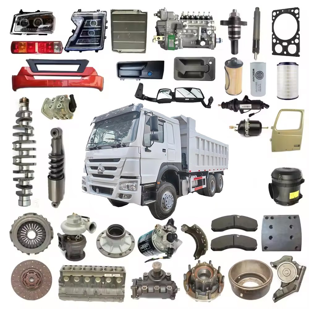 Heavy Duty Truck Filter Bull Bar Drain Valve Diesel Engine Assembly Balance Rod Bush Truck Brake Shoes