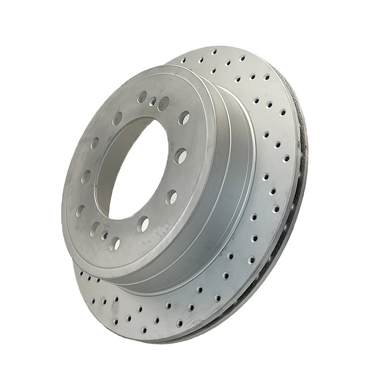Front and Rear Car Brake Disc Rotors Iron Material Used Condition for Sprinter Model Rotors for Toyota Sienna