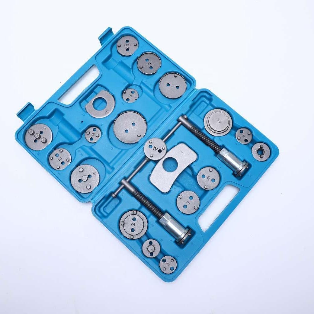 Factory Wholesale 22pcs Brake Tool Kit Piston Compressor Wind Back Repair Tool Kit for Cars