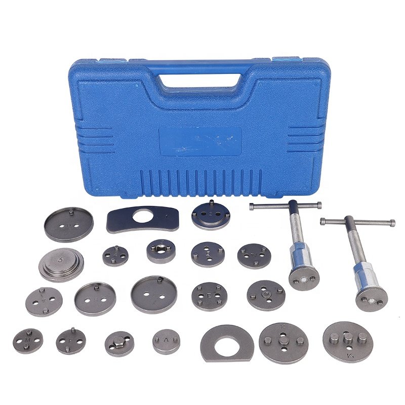 Factory Wholesale 22pcs Brake Tool Kit Piston Compressor Wind Back Repair Tool Kit for Cars