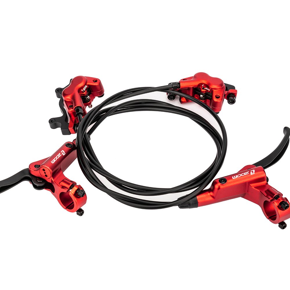 ZOOM HB876 MTB 4 Piston Hydraulic Disc Brake 800mm/1400mm Mountain Bike Bicycle Oil Brake Split Brake Tube