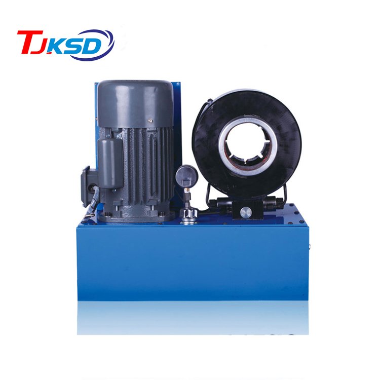 Low Price 1/4-2" 6-51mm 3KW P20 Hydraulic Hose Press Hydraulic Hose Crimping Machine for Repair Shop