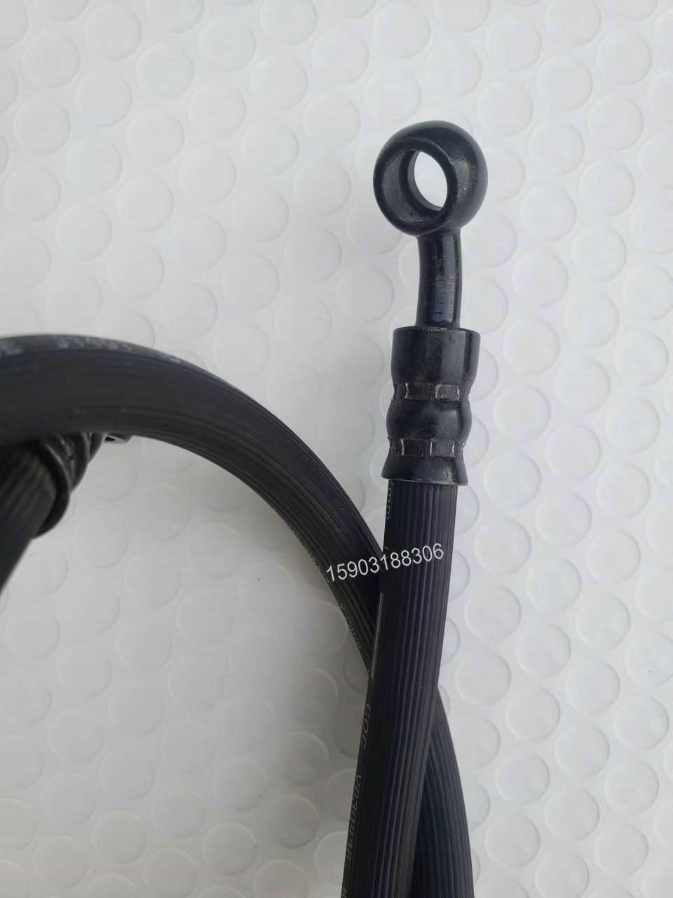 SAE J1401 Auto Brake Hose 1/8\" HL Flexible Heat Resistant Reinforced Rubber with Banjo Fittings Hydraulic Brake Hoses