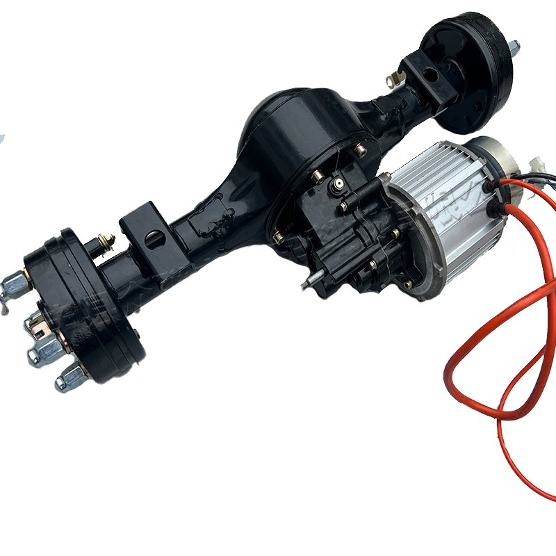 Small Power Electromagnetic Brake Motor Permanent Magnet Synchronous Low Power Drive Rear Axle Assembly