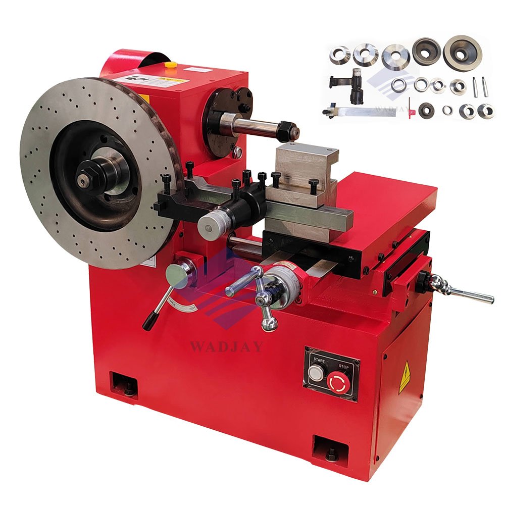CE Standard Brake Drum and Disc Cutting Lathe mac Brake Drum Lathe Small Mobile Brake Lathe C9335