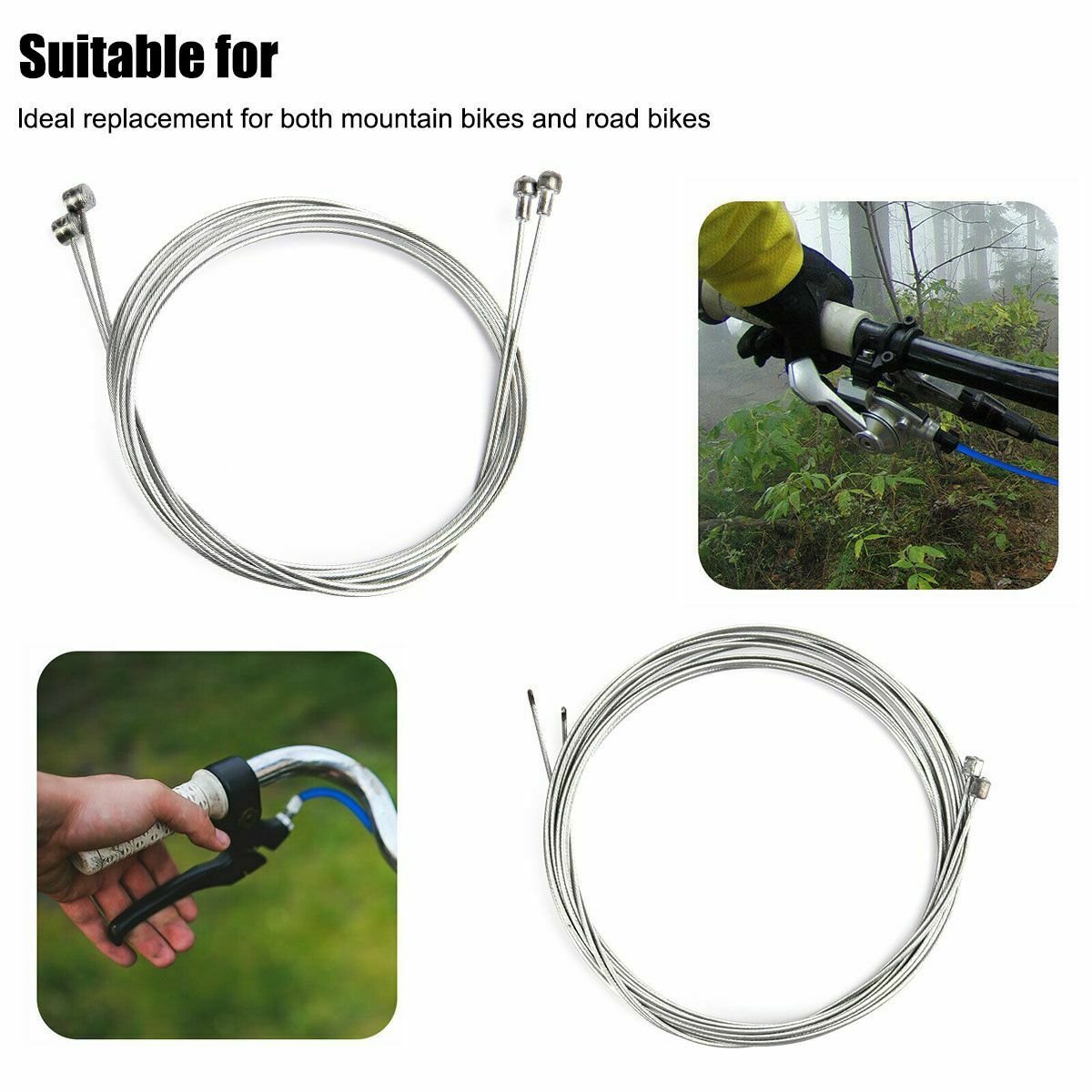 Hot Sale1.7M Customized Cycling MTB Bicycle Bike Steel Brake Cable Inner Wire Cable