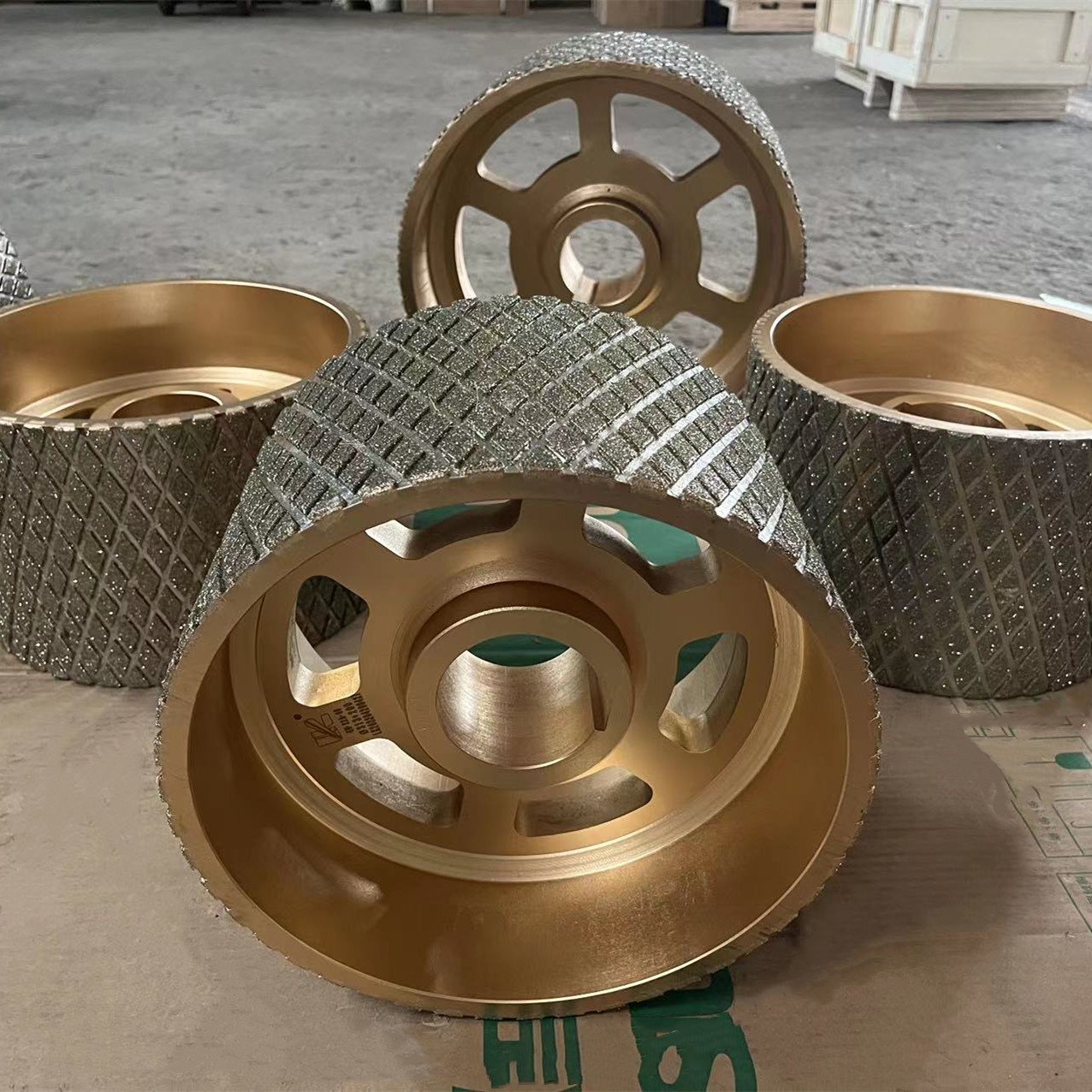 Any Diamond Grit Top Level Quality Diamond Drum Wheel for Brake Shoe Passenger Car Grinding Machine Wheel