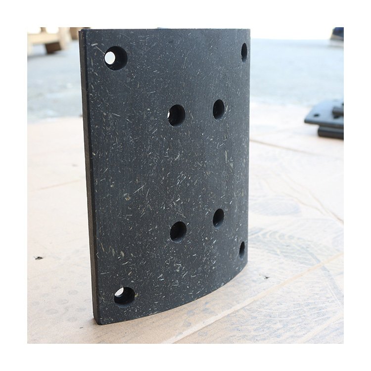 High Quality Asbestos Free China Truck Brake Lining Moulded Brake Shoes Lining