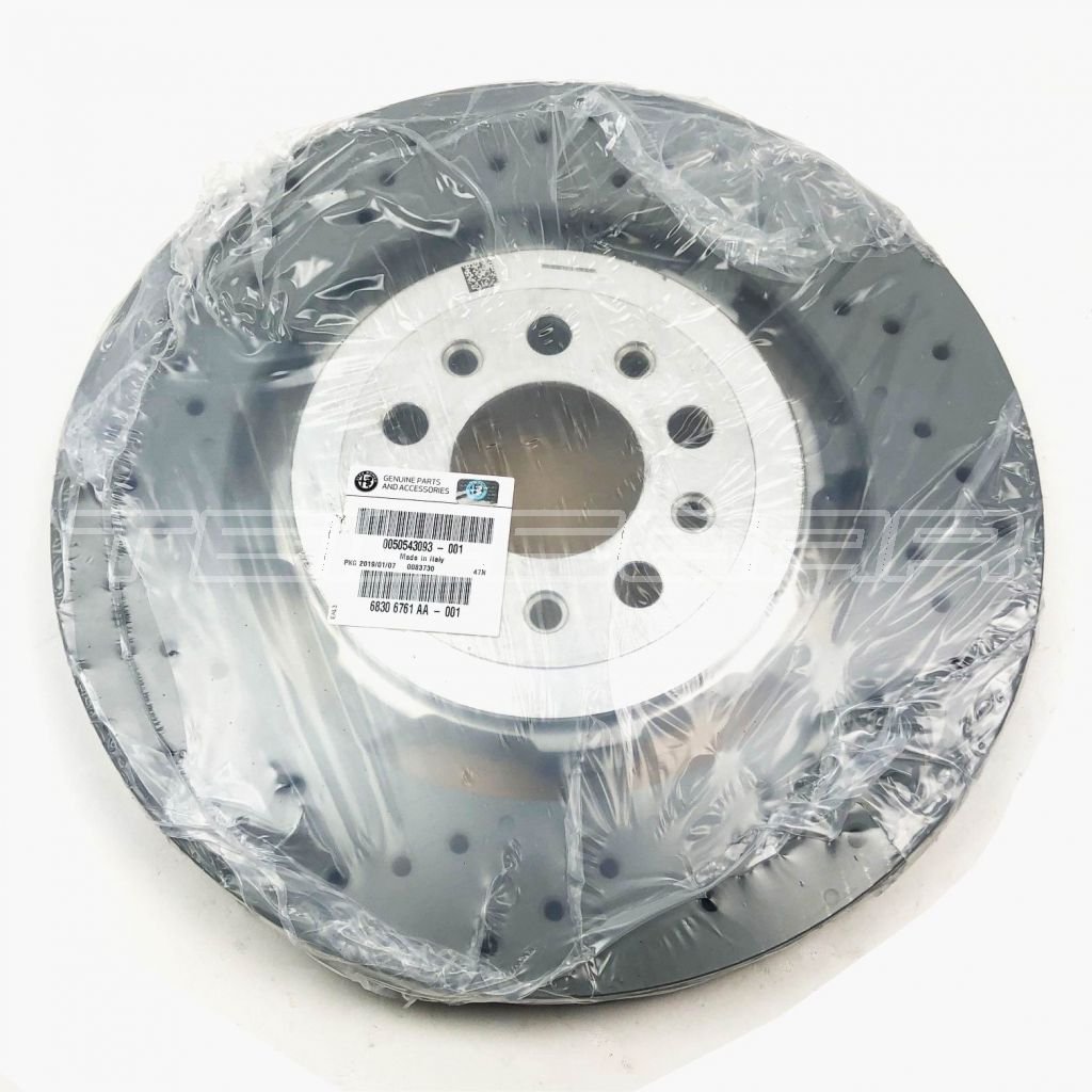 For Alfa Romeo Stelvio / Giulia 2.9 V6 Bi-Turbo Quadrifoglio Q4 Front Brake Disc 50543093 / 50571047