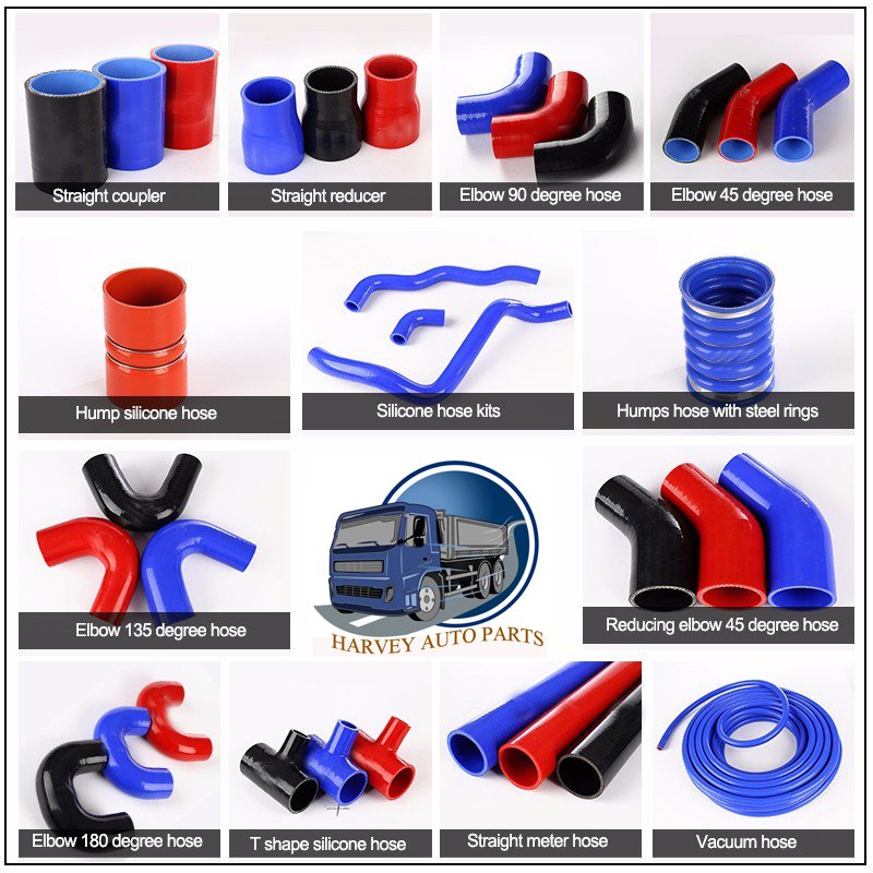 HV-SH36 Charge Air Hose 1525145 ID:100mm Length:180m OD:107mm With 7 Rings