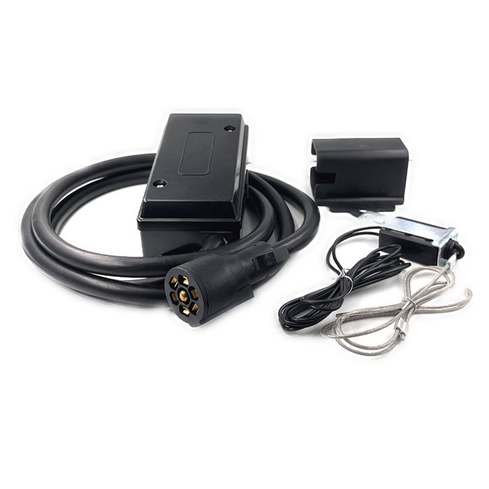 Autone TC401K 6/8/10/12/15FT 7 Way Trailer Cable With Junction Box and Brake Away System