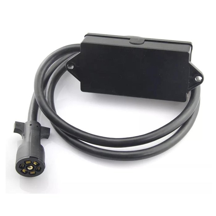 Autone TC401K 6/8/10/12/15FT 7 Way Trailer Cable With Junction Box and Brake Away System