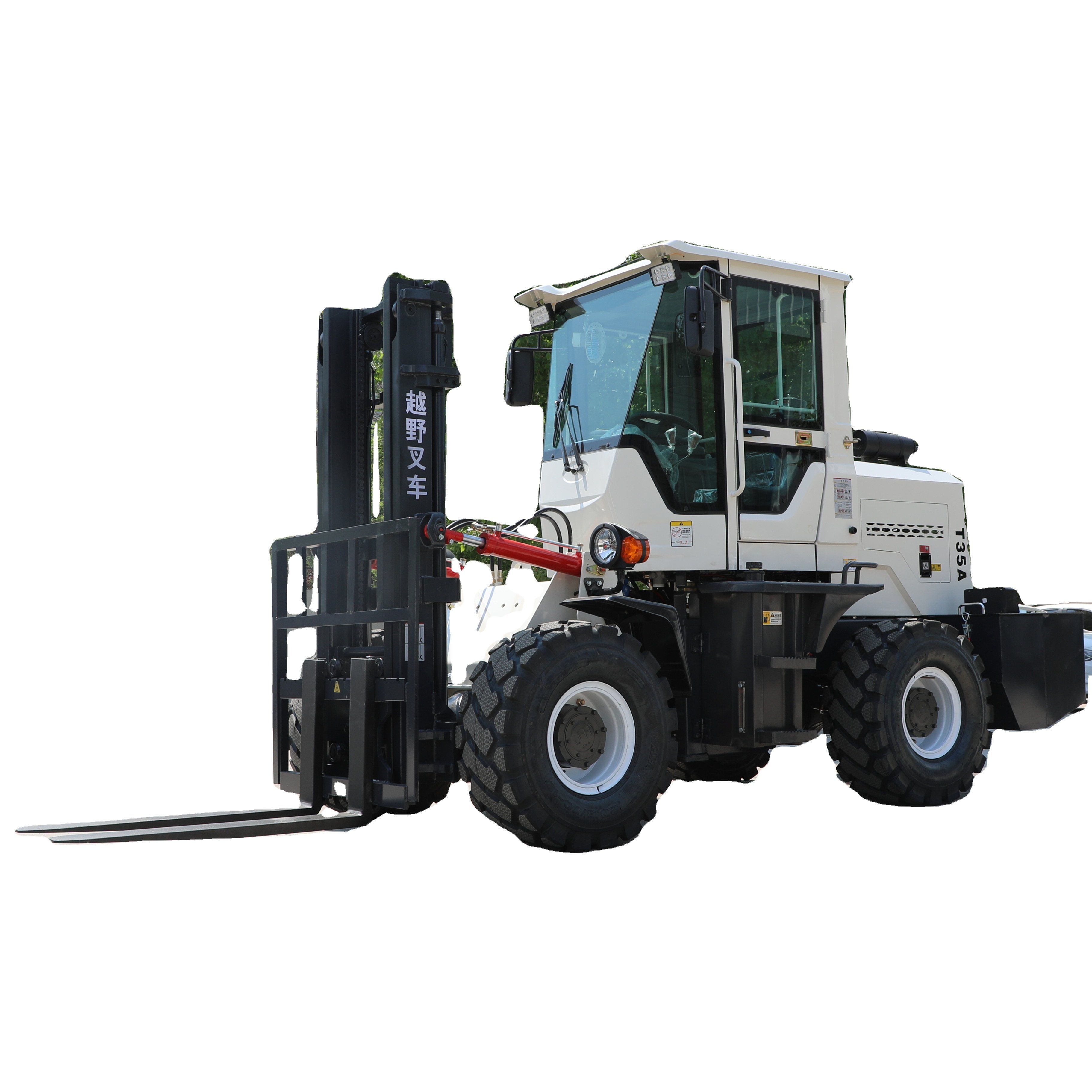 4x4 Rough Terrian diesel Forklift Terrain Fork Lift 3 Ton 4 Ton 5 Ton All Rough Terrain Forklift